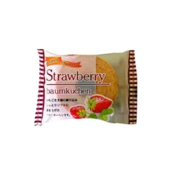 Atom Strawberry Baumkuchen 80g