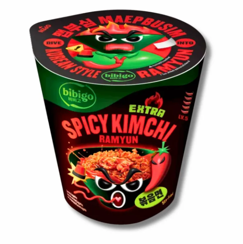 Bibigo Spicy Kimchi Ramyun Cup 98g