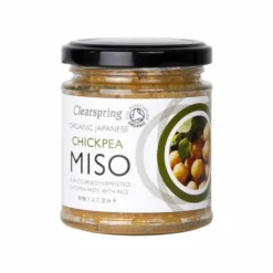 Clearspring Chickpea Miso - Økologisk Upasteuriseret Kikærte Miso 150g