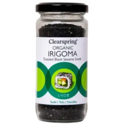 Clearspring Irigoma Økologisk Ristet Sort Sesam 100g