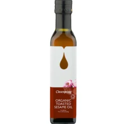 Clearspring Ristet Sesamolie 250ml Økologisk