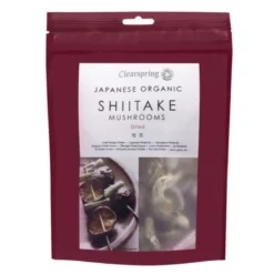 Clearspring Shiitake Svampe Tørrede Økologiske 40g