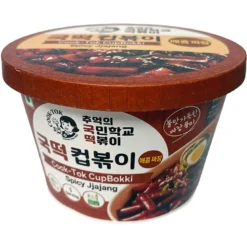 Cook Tok Big Cup Tteokbokki Spicy Jjajang Halal 135g