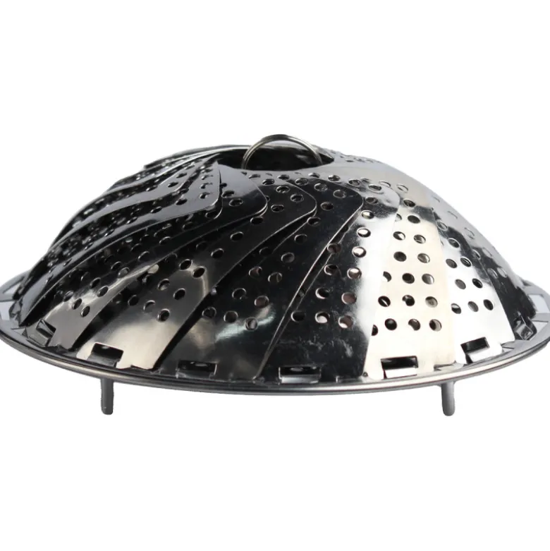 Dampkurv Rustfrit Stål Foldbar 25cm