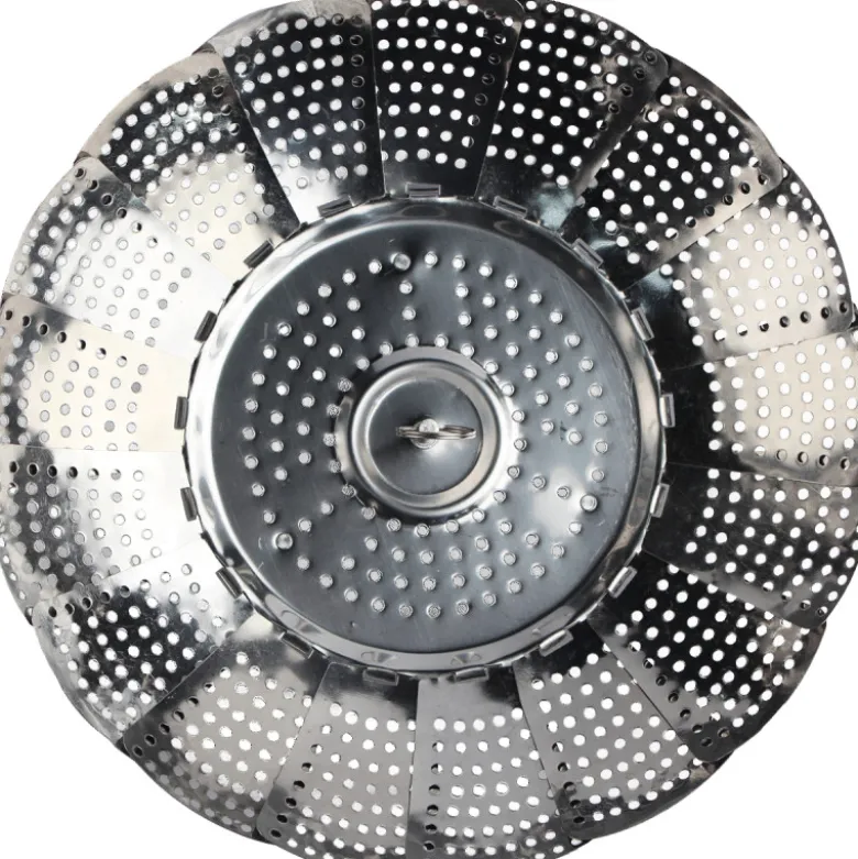 Dampkurv Rustfrit Stål Foldbar 25cm