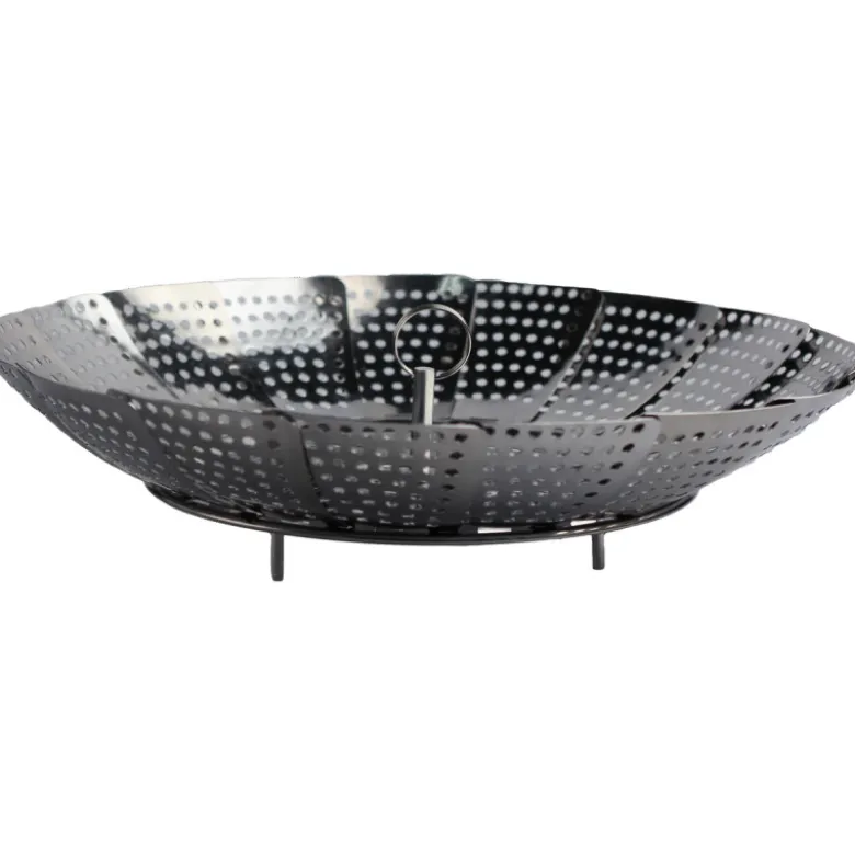 Dampkurv Rustfrit Stål Foldbar 25cm