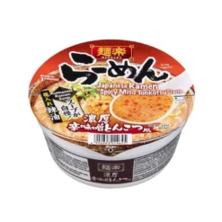 Hikari Menraku Cup Spicy Miso Tonkotsu Ramen Instant Nudler