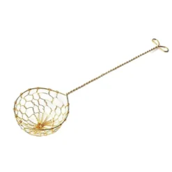 Hot Pot Sigte Ske Guld 6cm