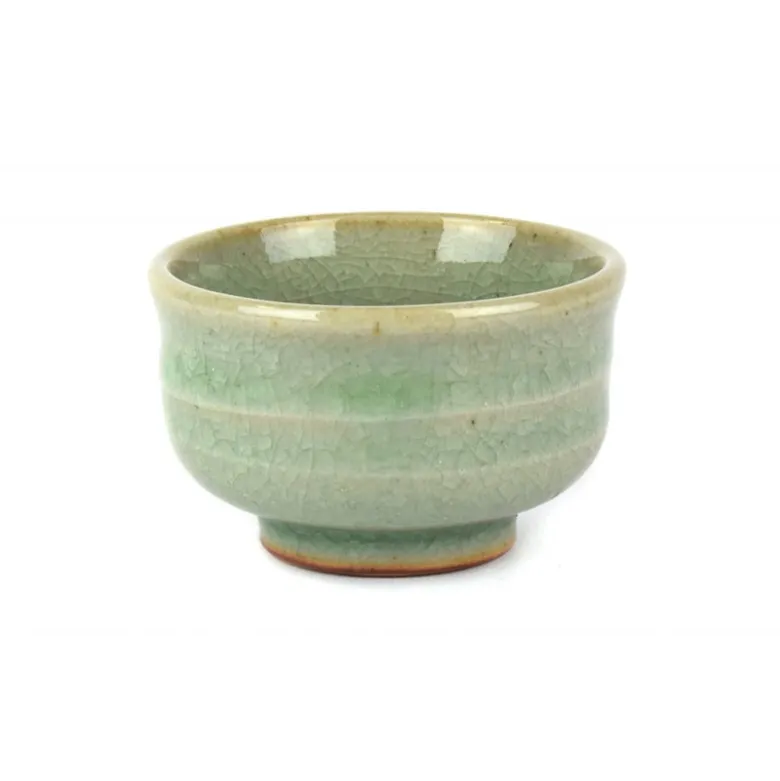 Japansk Keramik Sake Kop 35ml Celadon Ochoko