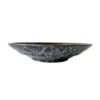 Japansk Keramik Skål 28,5cm Black Pearl Sakasama