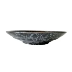 Japansk Keramik Skål 28,5cm Black Pearl Sakasama