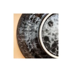 Japansk Keramik Skål 28,5cm Black Pearl Sakasama
