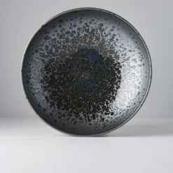 Japansk Keramik Skål 28,5cm Black Pearl