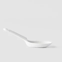Japansk Keramik Suppeske 15cm Hvid