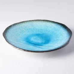 Japansk Keramik Tallerken 27cm Aozora