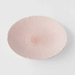 Japansk Keramik Tallerken 24,5cm Pink Sakura