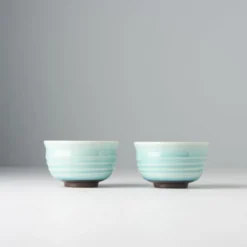 Japansk Keramik Te Kop 140ml Celadon Mint