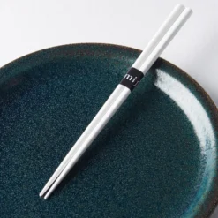 Japansk Spisepinde Sæt 23cm Hvid Lak