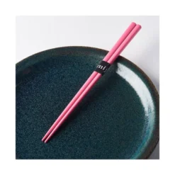 Japansk Spisepinde Sæt 23cm Pink Lak