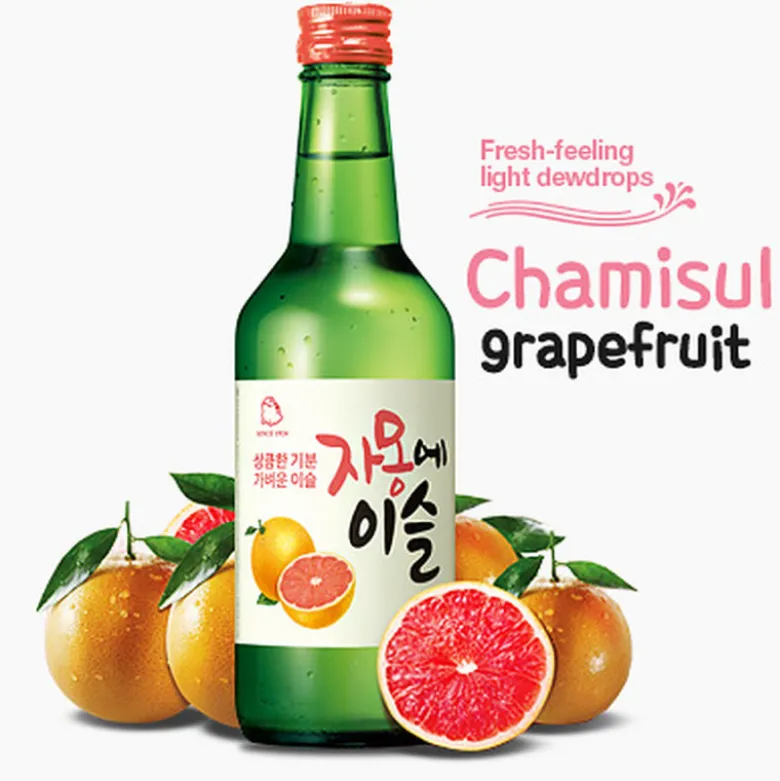 Jinro Grapefruit Flavour Soju 350ml