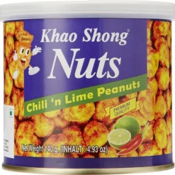 Khao Shong Chili Lime Peanuts 140g