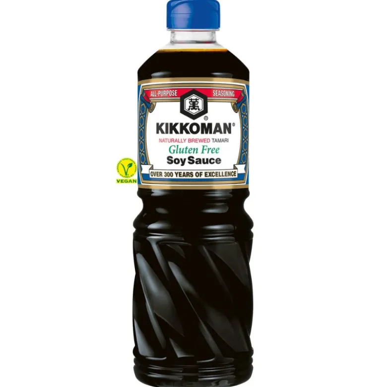 Kikkoman Tamari Naturligt Brygget Glutenfri Soja Sauce 1L