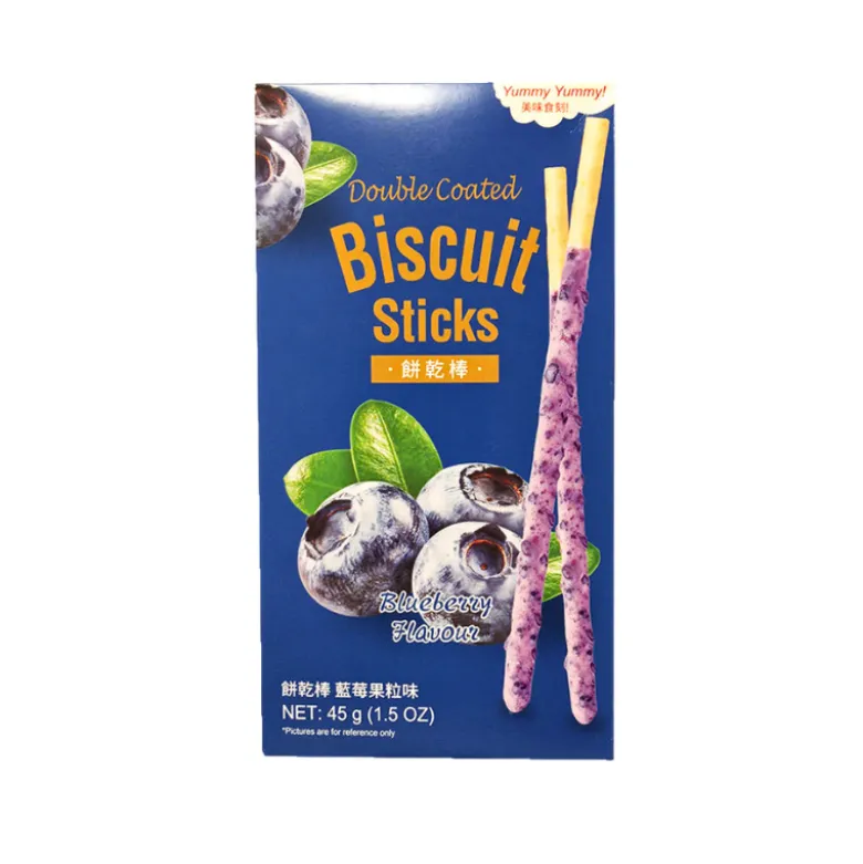 Kikudo Biscuit Sticks Blueberry 45g