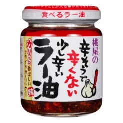 Momoya Taberu Rayu Chili-hvidløgsolie 110g