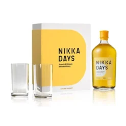 Nikka Days Whisky Gaveæske med 2 Glas