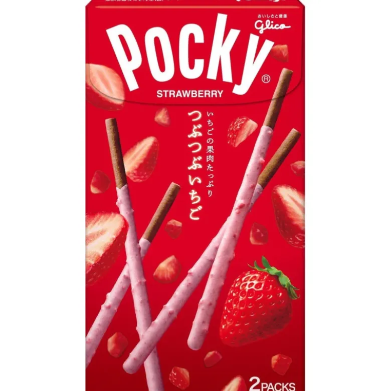Pocky Chocolate Tsubu Tsubu Ichigo 55g