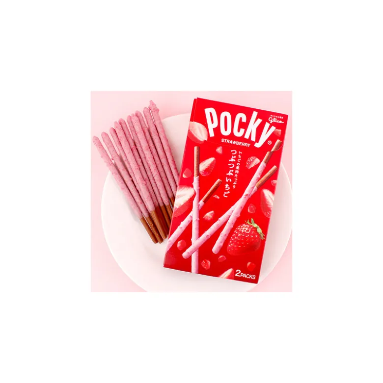 Pocky Chocolate Tsubu Tsubu Ichigo 55g