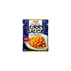 S&B Japanese Style Instant Curry Sauce Hot 210g