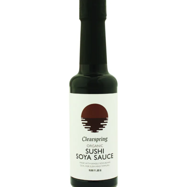 STOP MADSPILD (BEDST FØR 04/07/25) - Clearspring Sushi Soja Sauce Økologisk 150ml