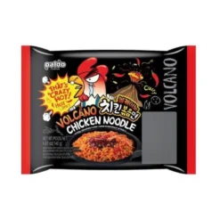 STOP MADSPILD (BEDST FØR 24/08/25) - KASSETILBUD (16 stk.) - Paldo Volcano Chicken Instant Ramen Nudler