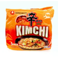 STOP MADSPILD (BEDST FØR 26/03/26) - MEGA KASSETILBUD (40 stk.) - Nongshim Kimchi Ramyun Instant Nudler