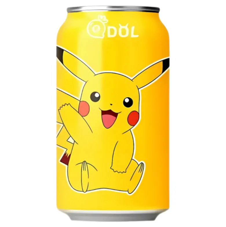 STOP MADSPILD (BEDST FØR: 02/07/26) - Qdol Pokémon Pikachu Original Sparkling Water