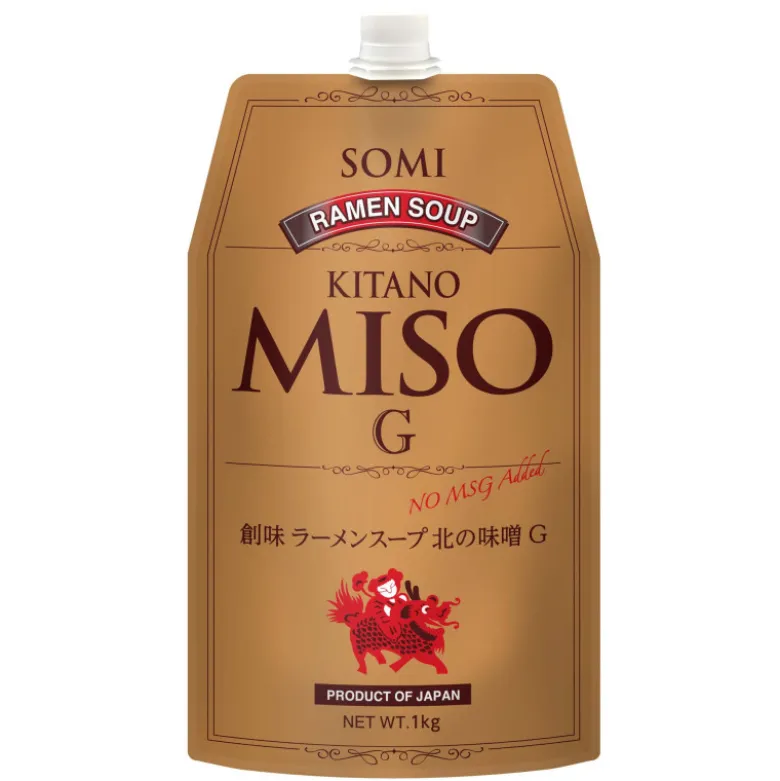 STOP MADSPILD (BEDST FØR 06/08/25) - Ramen Suppebase Kitanomiso G 1kg