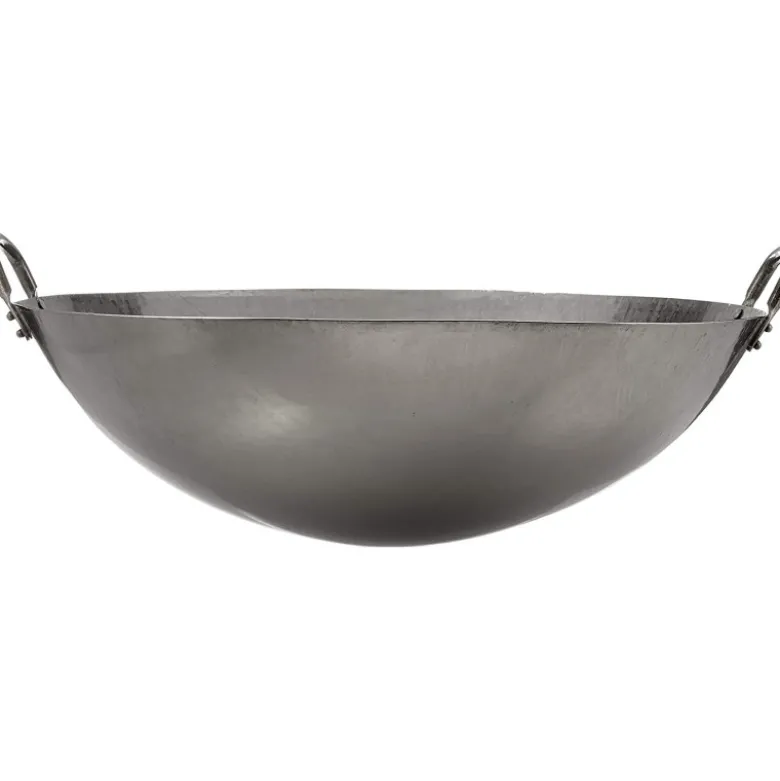 Wok Pande Carbon Stål Kantonesisk 45cm